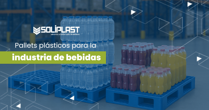 Pallets plásticos para la industria de bebidas: inocuidad y eficiencia en logística de envases y multipacks